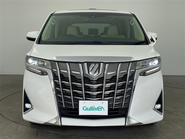 アルファード 2.5G ・サンルーフ・トヨタセーフティーセンス・レーントレーシングアシスト・レーダークルーズコントロール・10型ナビ・純正12型フリップダウンモニター・両側パワースライドドア・3眼LED・HDMI接続・ETC(4枚目)