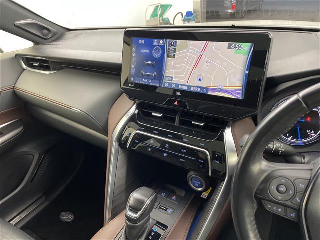 ハリアーハイブリッド Z レザーパッケージ ナビ JBL 全方位カメラ GRエアロ 調光パノラマルーフ デジタルインナーミラー ワイヤレス充電 レザーシート シートヒーター ベンチレーション プリクラッシュセーフティ ブラインドスポットモニター(19枚目)