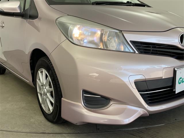 ヴィッツ Ｆ　社外ナビ／ＣＤ／ＤＶＤ／ＨＤＤ／ＴＶ・バックカメラ・ＥＴＣ・社外前後ドライブレコーダー・フロントスポイラー・社外１４インチアルミホイール（38枚目）