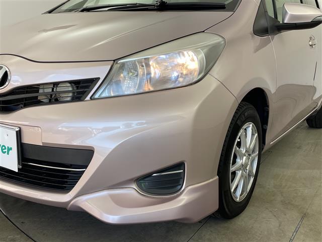 ヴィッツ Ｆ　社外ナビ／ＣＤ／ＤＶＤ／ＨＤＤ／ＴＶ・バックカメラ・ＥＴＣ・社外前後ドライブレコーダー・フロントスポイラー・社外１４インチアルミホイール（39枚目）