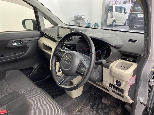 ムーヴ ＸリミテッドＩＩ　ＳＡＩＩＩ　バックカメラ　スマートアシストＩＩＩ　社外ナビ　衝突軽減ブレーキ　オートマチックハイビーム　ヘッドライトレベライザー　アイドリングストップ　運転席シートヒーター　革巻きステアリング　ＬＥＤヘッドライト（8枚目）