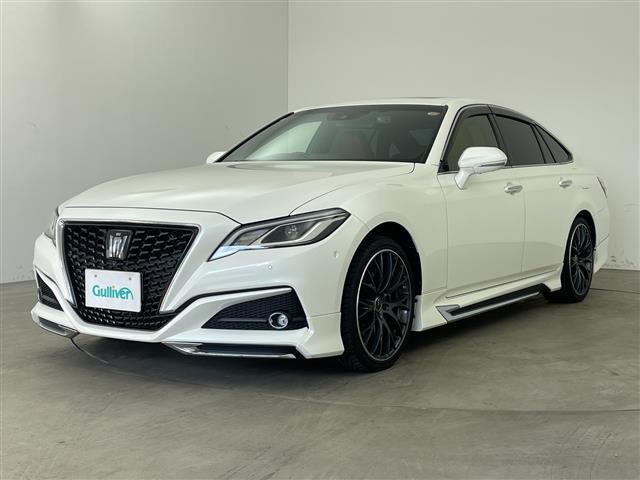 クラウンハイブリッド Ｓ　エレガンススタイルＩＩ　純正ナビ・サンルーフ・モデリスタ・レイズＨＯＭＵＲＡアルミホイール・全方位カメラ・トヨタセーフティセンス・前後ドラレコ・ＥＴＣ２．０・デジタルインナーミラー・シートヒーター・スペアキー・ハーフレザー（2枚目）