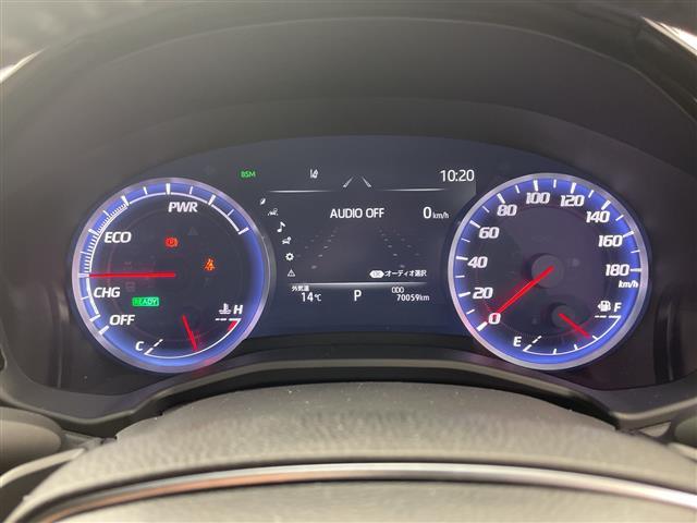 クラウンハイブリッド Ｓ　エレガンススタイルＩＩ　純正ナビ・サンルーフ・モデリスタ・レイズＨＯＭＵＲＡアルミホイール・全方位カメラ・トヨタセーフティセンス・前後ドラレコ・ＥＴＣ２．０・デジタルインナーミラー・シートヒーター・スペアキー・ハーフレザー（17枚目）