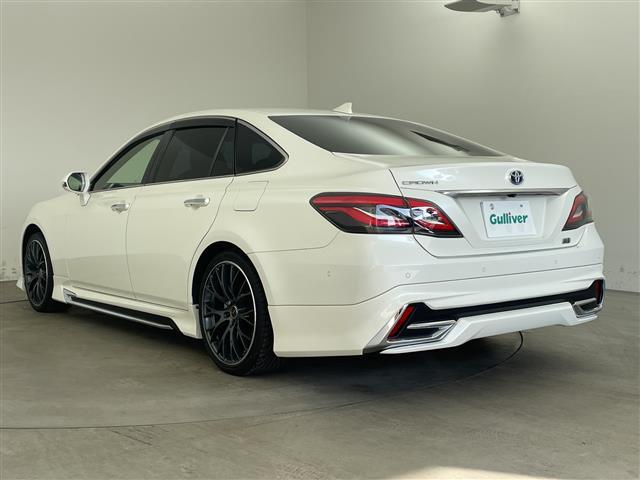 クラウンハイブリッド Ｓ　エレガンススタイルＩＩ　純正ナビ・サンルーフ・モデリスタ・レイズＨＯＭＵＲＡアルミホイール・全方位カメラ・トヨタセーフティセンス・前後ドラレコ・ＥＴＣ２．０・デジタルインナーミラー・シートヒーター・スペアキー・ハーフレザー（39枚目）