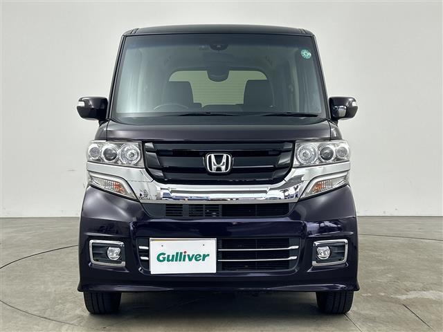 Ｎ－ＢＯＸカスタム Ｇ　ターボＳＳブラックスタイルパッケージ　純正ナビ・バックカメラ・両側パワースライドドア・シティブレーキアクティブシステム・ビルトインＥＴＣ・パドルシフト・ドライブレコーダ―・ステアリングスイッチ・クルーズコントロール・ＨＩＤオートライト（4枚目）