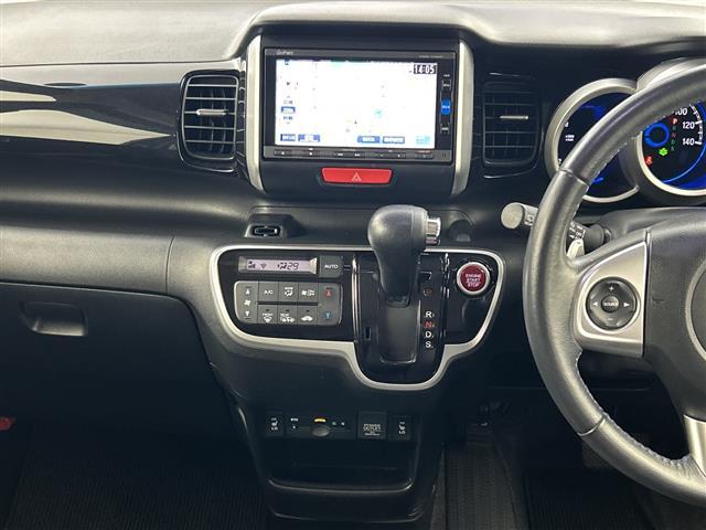 Ｎ－ＢＯＸカスタム Ｇ　ターボＳＳブラックスタイルパッケージ　純正ナビ・バックカメラ・両側パワースライドドア・シティブレーキアクティブシステム・ビルトインＥＴＣ・パドルシフト・ドライブレコーダ―・ステアリングスイッチ・クルーズコントロール・ＨＩＤオートライト（25枚目）