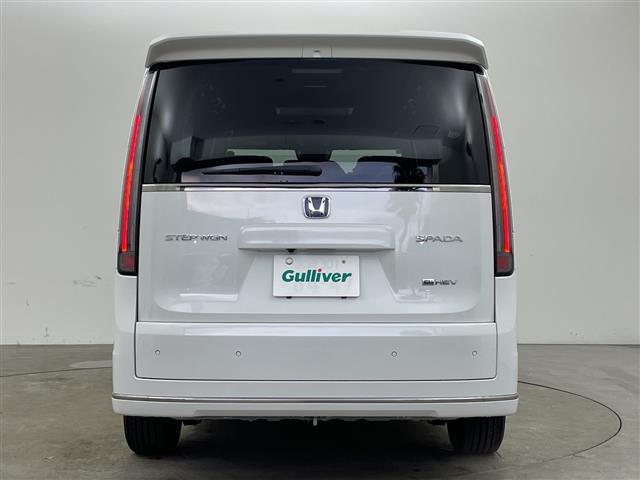 ステップワゴン ｅ：ＨＥＶスパーダ　・登録済未使用車・衝突軽減ブレーキ・路外逸脱抑制機能・車線維持支援システム・レーダークルーズコントロール・オートハイビーム・１１．４型ナビ・１５．６型後席モニター・ＢＳＭ・パワーバックドア・両側電動（5枚目）