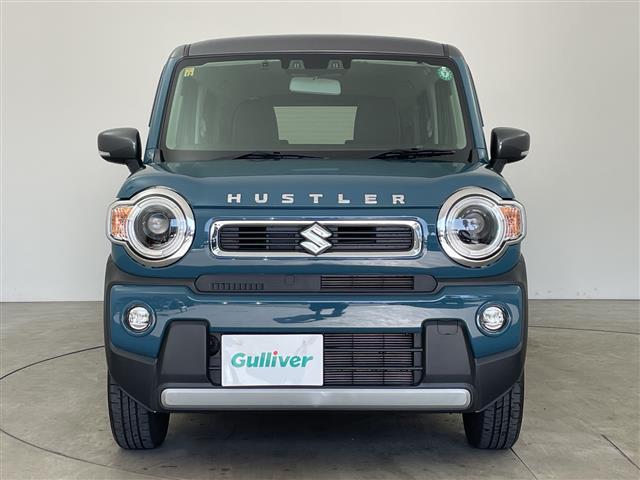 ハスラー ハイブリッドＸ　社外ナビ　ＴＶ　バックカメラ　ＥＴＣ　デュアルカメラブレーキサポート　レーンキープアシスト　オートハイビーム　誤発進抑制機能　前席シートヒーター　ＬＥＤヘッドライト　フォグランプ　純正アルミホイール（4枚目）