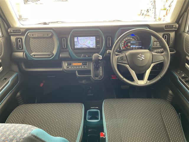 ハスラー ハイブリッドＸ　社外ナビ　ＴＶ　バックカメラ　ＥＴＣ　デュアルカメラブレーキサポート　レーンキープアシスト　オートハイビーム　誤発進抑制機能　前席シートヒーター　ＬＥＤヘッドライト　フォグランプ　純正アルミホイール（42枚目）