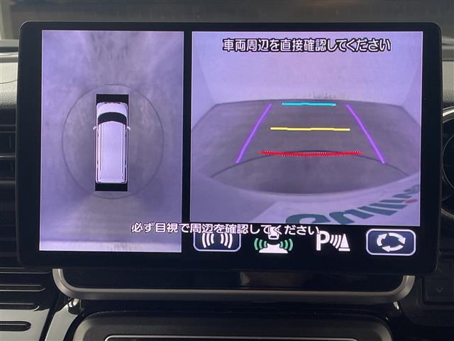 スペーシアカスタム ハイブリッドXSターボ ・衝突軽減ブレーキ・レーンキープアシスト・誤発進抑制機能・レーダークルーズコントロール・コーナーセンサー・10インチナビ・全方位カメラ・両側パワースライドドア・前後ドライブレコーダー・シートヒーター(25枚目)