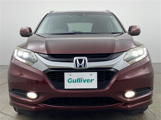 ヴェゼル ハイブリッドＺ　シティブレーキアクティブシステム　リアクティブフォースペダル　ハーフレザー　シートヒーター　ビルトインＥＴＣ　社外ドライブレコーダー　クルーズコントロール　パドルシフト　ＬＥＤヘッドライト　フォグ（4枚目）