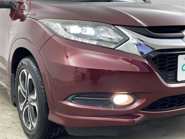 ヴェゼル ハイブリッドＺ　シティブレーキアクティブシステム　リアクティブフォースペダル　ハーフレザー　シートヒーター　ビルトインＥＴＣ　社外ドライブレコーダー　クルーズコントロール　パドルシフト　ＬＥＤヘッドライト　フォグ（39枚目）