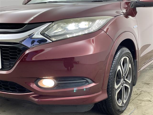 ヴェゼル ハイブリッドＺ　シティブレーキアクティブシステム　リアクティブフォースペダル　ハーフレザー　シートヒーター　ビルトインＥＴＣ　社外ドライブレコーダー　クルーズコントロール　パドルシフト　ＬＥＤヘッドライト　フォグ（40枚目）