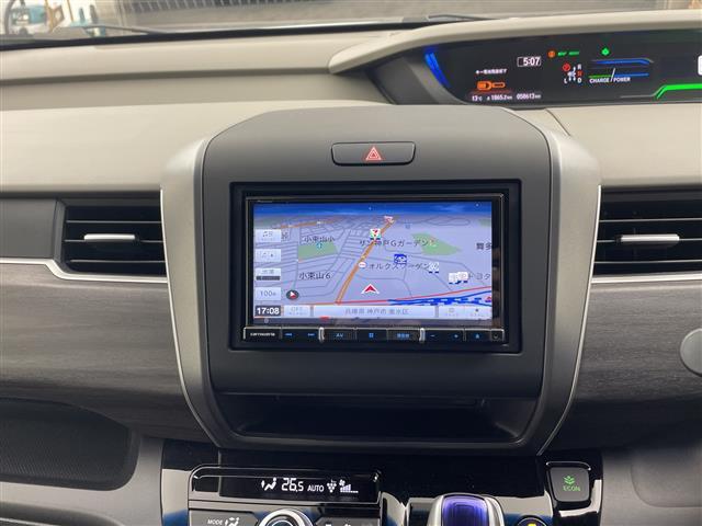 フリードハイブリッド ハイブリッド・ＥＸ　社外ナビ・バックカメラ・ビルトインＥＴＣ・衝突軽減ブレーキ・レーンキープアシスト・レーダークルーズコントロール・ハーフレザーシート・前席シートヒーター・ドアミラーヒーター・フロントワイパーデアイサー（32枚目）