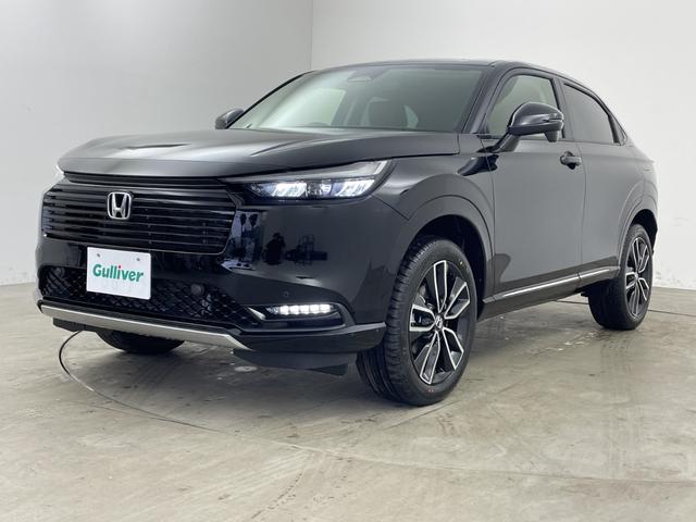 ヴェゼル ｅ：ＨＥＶ　Ｚ　・登録済未使用車・ホンダセンシング・衝突軽減ブレーキ・路外逸脱抑制機能・ＢＳＭ・アダプティブクルーズコントロール・踏み間違い防止・後退出庫サポート・純正ナビ・ＵＳＢ・置くだけ充電・ＥＴＣ・バックカメラ（2枚目）