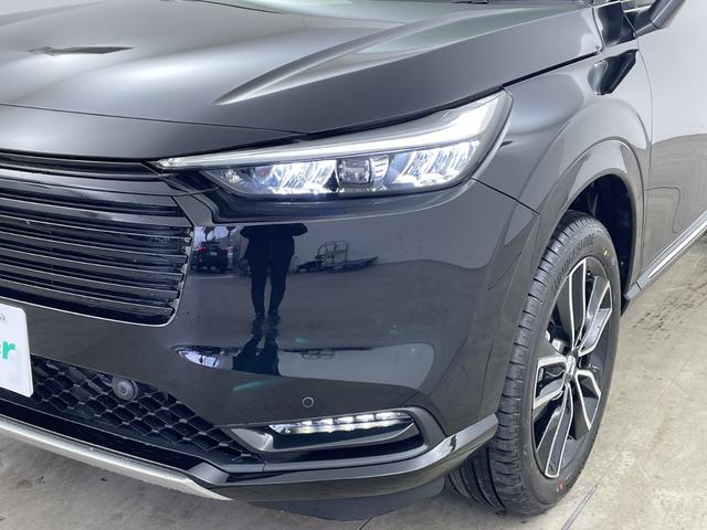 ヴェゼル ｅ：ＨＥＶ　Ｚ　・登録済未使用車・ホンダセンシング・衝突軽減ブレーキ・路外逸脱抑制機能・ＢＳＭ・アダプティブクルーズコントロール・踏み間違い防止・後退出庫サポート・純正ナビ・ＵＳＢ・置くだけ充電・ＥＴＣ・バックカメラ（38枚目）