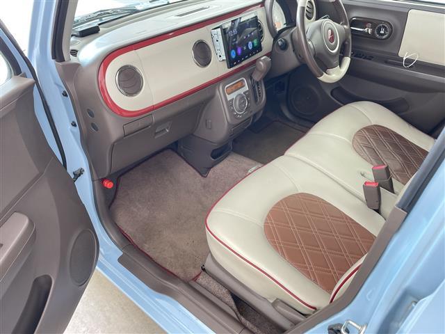 アルトラパンショコラ X ディスプレイオーディオ Bluetooth AM FM Car Play バックカメラ ETC 前方ドラレコ レーダー探知機 純正フロアマット HIDヘッドライト 社外14インチアルミホイール(12枚目)