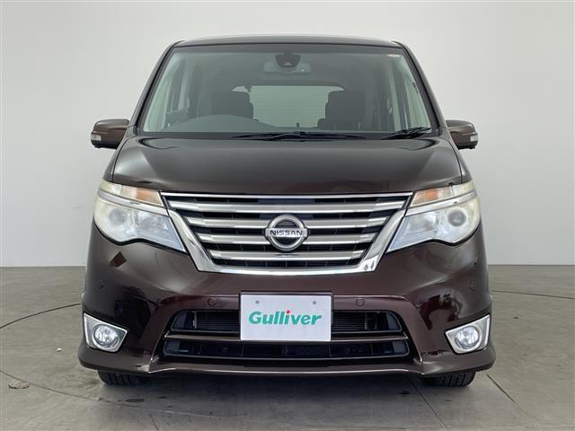 セレナ ハイウェイスター　Ｖセレ＋セーフティ　ＳＨＶ　Ａセフ　純正８型ナビ・ＥＴＣ・レーダー探知機・クルーズコントロール・ＬＥＤオートライト・フォグランプ・衝突軽減ブレーキ・車線逸脱警報・全方位カメラ・両側電動スライドドア・純正１６インチアルミ・純正フロアマット（2枚目）