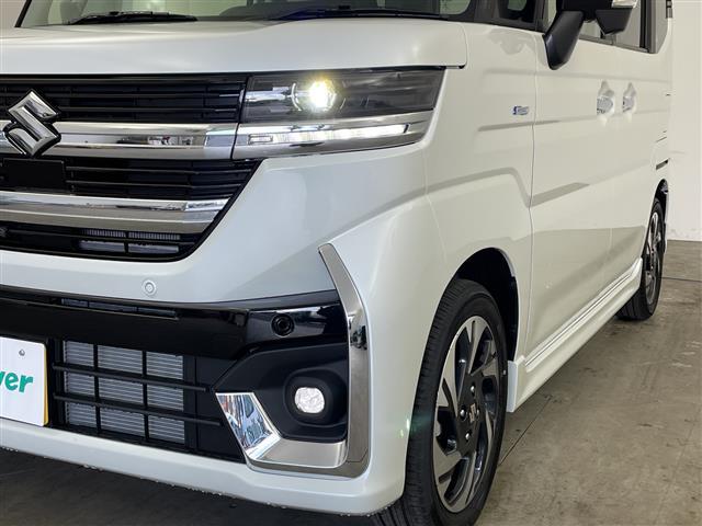 スペーシアカスタム ハイブリッドＸＳ　登録済未使用車　ナビ　ＴＶ　全方位カメラ　デュアルセンサーブレーキサポートＩＩ　車線逸脱抑制　レーダークルーズコントロール　ヘッドアップディスプレイ　両側パワースライドドア　シートヒーター　純正アルミ（40枚目）