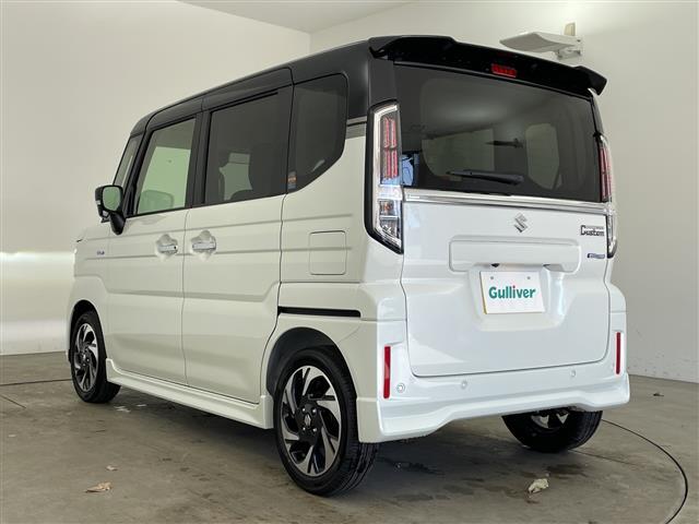 スペーシアカスタム ハイブリッドＸＳ　登録済未使用車　ナビ　ＴＶ　全方位カメラ　デュアルセンサーブレーキサポートＩＩ　車線逸脱抑制　レーダークルーズコントロール　ヘッドアップディスプレイ　両側パワースライドドア　シートヒーター　純正アルミ（43枚目）