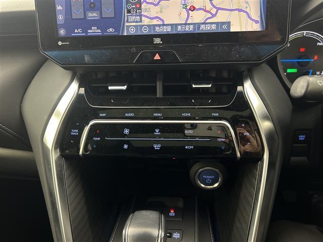 ハリアーハイブリッド Ｚ　レザーパッケージ　純正ナビ　ＴＶ　ＪＢＬサウンド　全方位カメラ　調光パノラマルーフ　レザーシート　シートヒーター　ベンチレーション　プリクラッシュセーフティ　レーントレーシングアシスト　レーントレーシングアシスト（16枚目）