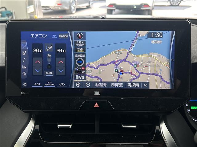 ハリアーハイブリッド Ｚ　レザーパッケージ　純正ナビ　ＴＶ　ＪＢＬサウンド　全方位カメラ　調光パノラマルーフ　レザーシート　シートヒーター　ベンチレーション　プリクラッシュセーフティ　レーントレーシングアシスト　レーントレーシングアシスト（22枚目）