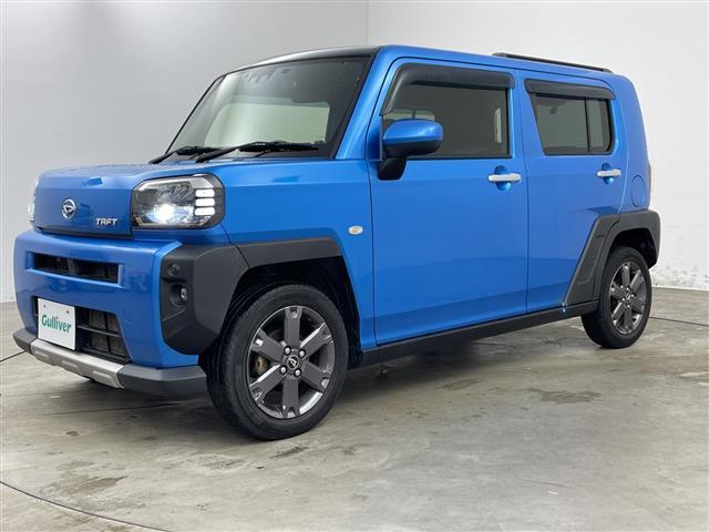 タフト Ｇターボ　社外ナビ　バックカメラ　スマートアシスト　衝突軽減ブレーキ　車線逸脱警報システム　コーナーセンサー　ガラスルーフ　前席シートヒーター　前後ドラレコ　純正１５インチアルミホイール　ＬＥＤヘッドライト（2枚目）