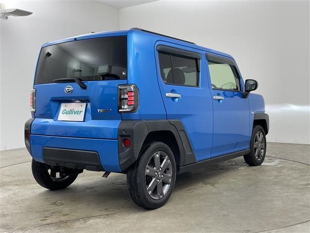 タフト Ｇターボ　社外ナビ　バックカメラ　スマートアシスト　衝突軽減ブレーキ　車線逸脱警報システム　コーナーセンサー　ガラスルーフ　前席シートヒーター　前後ドラレコ　純正１５インチアルミホイール　ＬＥＤヘッドライト（3枚目）