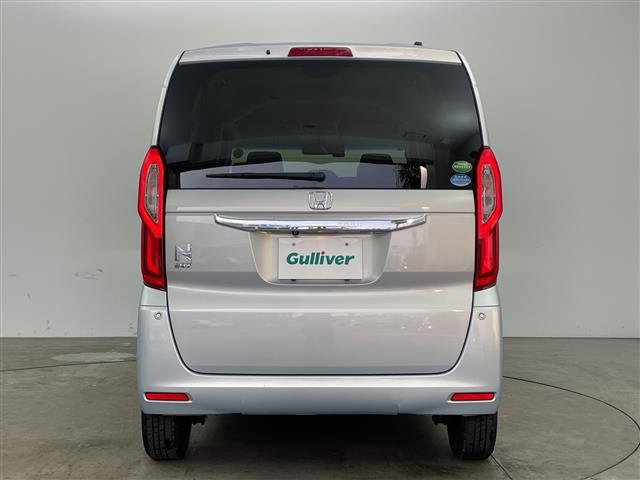 N-BOX G・EXターボホンダセンシング 社外ナビ バックカメラ ホンダセンシング 衝突軽減ブレーキ オートハイビーム 先行車発進告知機能 アダプティブクルーズコントロール 両側パワスラ ドラレコ LEDヘッドライト スペアキー ETC(5枚目)