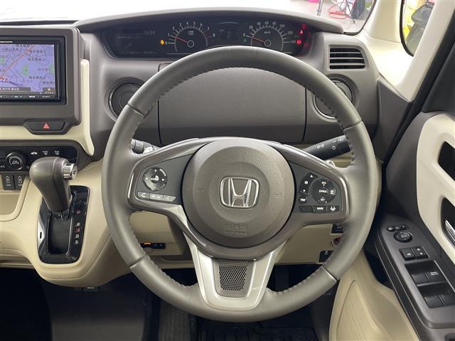 N-BOX G・EXターボホンダセンシング 社外ナビ バックカメラ ホンダセンシング 衝突軽減ブレーキ オートハイビーム 先行車発進告知機能 アダプティブクルーズコントロール 両側パワスラ ドラレコ LEDヘッドライト スペアキー ETC(21枚目)