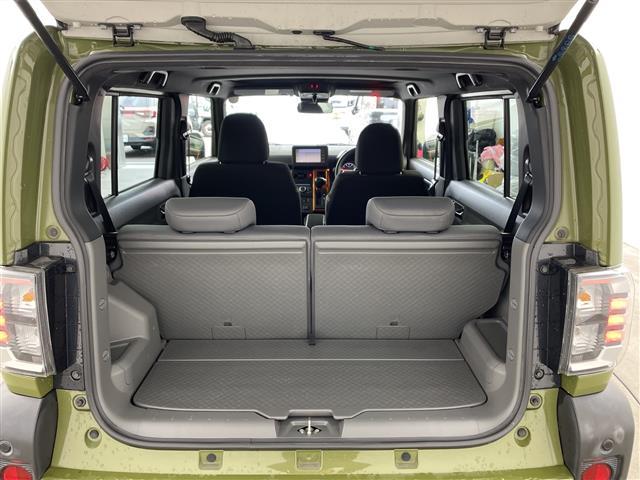 タフト G 社外ナビ スマートアシスト 衝突回避支援ブレーキ機能 車線逸脱抑制機能 路側逸脱警報機能 アダプティブクルーズコントロール コーナーセンサー シートヒーター LEDライト 純正15インチアルミホイール(16枚目)