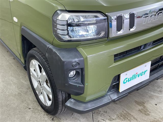 タフト G 社外ナビ スマートアシスト 衝突回避支援ブレーキ機能 車線逸脱抑制機能 路側逸脱警報機能 アダプティブクルーズコントロール コーナーセンサー シートヒーター LEDライト 純正15インチアルミホイール(38枚目)