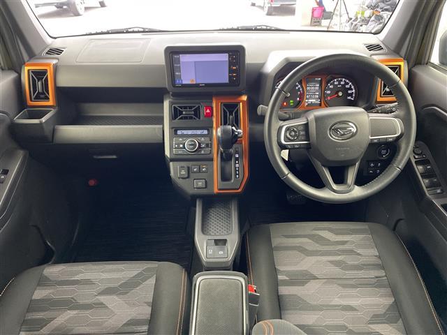 タフト G 社外ナビ スマートアシスト 衝突回避支援ブレーキ機能 車線逸脱抑制機能 路側逸脱警報機能 アダプティブクルーズコントロール コーナーセンサー シートヒーター LEDライト 純正15インチアルミホイール(42枚目)