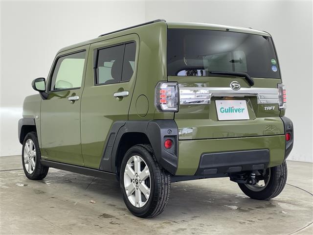 タフト G 社外ナビ スマートアシスト 衝突回避支援ブレーキ機能 車線逸脱抑制機能 路側逸脱警報機能 アダプティブクルーズコントロール コーナーセンサー シートヒーター LEDライト 純正15インチアルミホイール(43枚目)