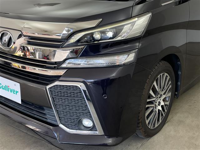 ヴェルファイア ２．５Ｚ　Ｇエディション　純正フリップダウンモニター　両側パワスラ　クルーズコントロール　前後コーナーセンサー　社外前後ドラレコ　ハーフレザーシート　純正１８インチアルミホイール　ＬＥＤヘッドライト　オットマン　ｎａｎｏｅ（39枚目）