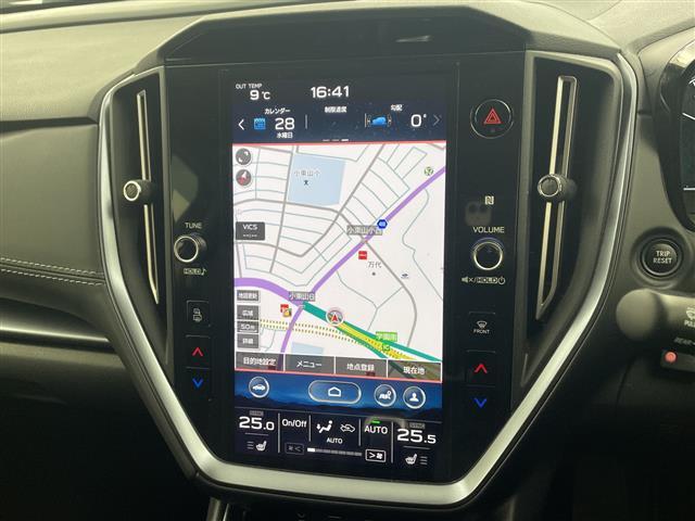 レヴォーグ ＧＴ　ＥＸ　純正ナビ・バックカメラ・ＥＴＣ・前方ドラレコ・アイサイト・後退速度リミッター・エマージェンシーレーンキープアシスト・車線逸脱防止機能・先行車発進お知らせ・後退時被害軽減ブレーキ・前席シートヒーター（24枚目）