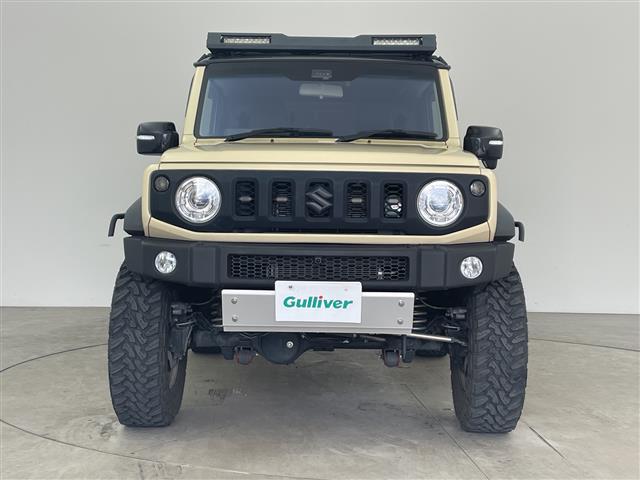 ジムニーシエラ ＪＣ　社外ナビ　ＴＶ　バックカメラ　ＥＴＣ　リフトアップ　ドライブレコーダー　クルーズコントロール　衝突軽減ブレーキ　車線逸脱警報　シートヒーター　社外マフラー　社外アルミホイール　スマートキー　ＬＥＤ（4枚目）