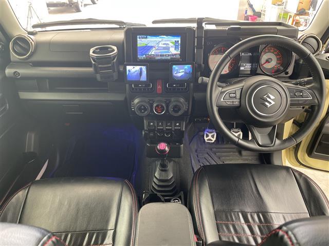 ジムニーシエラ ＪＣ　社外ナビ　ＴＶ　バックカメラ　ＥＴＣ　リフトアップ　ドライブレコーダー　クルーズコントロール　衝突軽減ブレーキ　車線逸脱警報　シートヒーター　社外マフラー　社外アルミホイール　スマートキー　ＬＥＤ（42枚目）