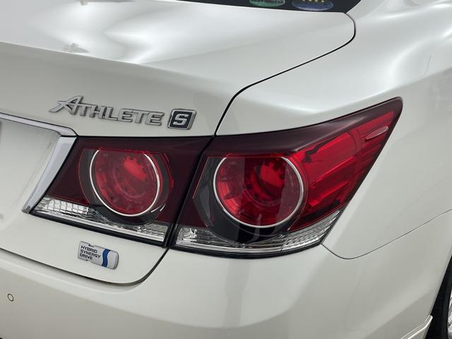 クラウンハイブリッド アスリートＳ　・後期モデル・純正ナビ＆ＴＶ＆ＣＤ＆ＭＳＶ＆ＢＴ・黒革シート・バックカメラ・シートベンチレーション・ビルトインＥＴＣ・レーダークルーズコントロール・社外２０インチアルミホイール・ＨＩＤ（39枚目）