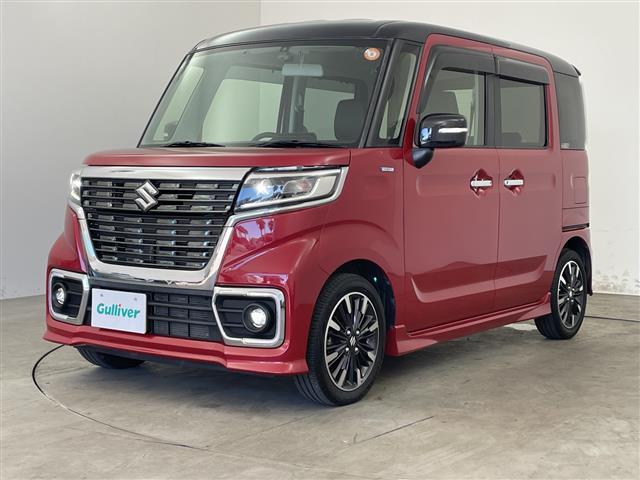 スペーシアカスタム ハイブリッドＸＳ　純正ナビ　両側電動スライドドア　バックカメラ　ＥＴＣ　ハーフレザー　ドラレコ　ＬＥＤヘッドライト　フォグランプ　オートライト　スマートキー　プッシュスタート　シートヒーター　純正１５インチＡＷ　ＴＶ（2枚目）