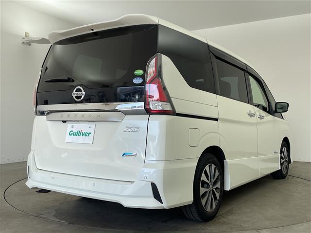 セレナ ハイウェイスター　プロパイロットエディション　社外８インチナビ　後席モニター　ＴＶ　バックカメラ　ＥＴＣ　ドライブレコーダー　両側パワースライドドア　プロパイロット　エマージェンシーブレーキ　レーンキープ　前後ソナー　ＬＥＤヘッドライト（3枚目）