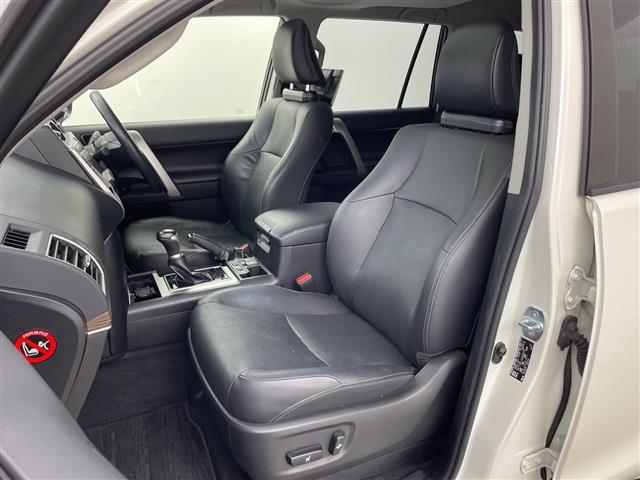 ランドクルーザープラド ＴＸ　Ｌパッケージ　ナビ　バックカメラ　サンルーフ　ルーフレール　衝突軽減　レーダクルーズ　クリアランスソナー　革シート　シートヒーター　シートベンチレーション　社外１７インチＡＷ　電動格納サードシート　ＬＥＤライト（14枚目）