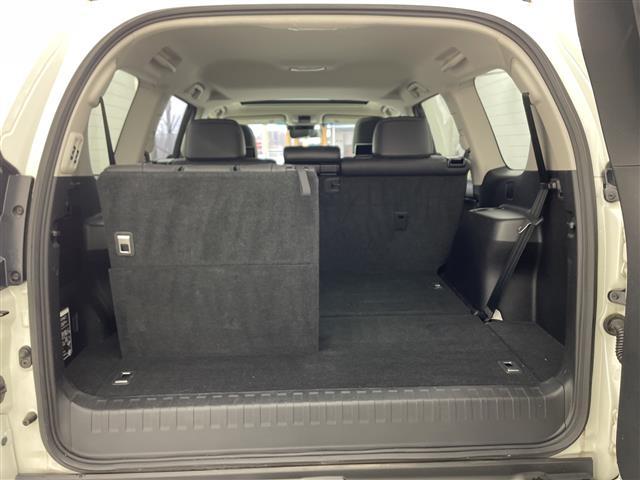 ランドクルーザープラド ＴＸ　Ｌパッケージ　ナビ　バックカメラ　サンルーフ　ルーフレール　衝突軽減　レーダクルーズ　クリアランスソナー　革シート　シートヒーター　シートベンチレーション　社外１７インチＡＷ　電動格納サードシート　ＬＥＤライト（19枚目）