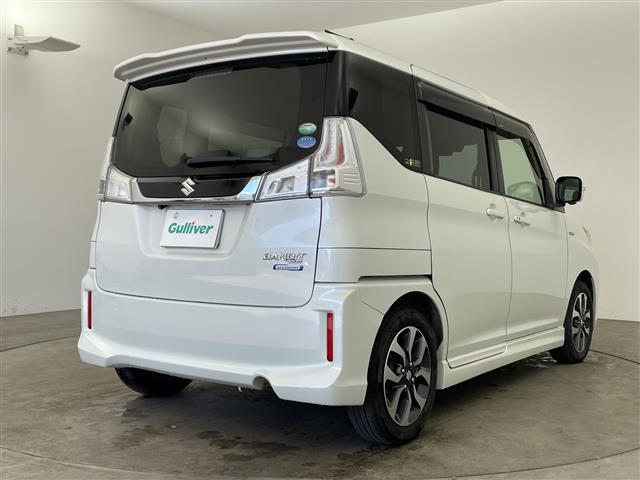 ソリオバンディット ハイブリッドＭＶ　・衝突軽減ブレーキ・レーンキープアシスト・クルーズコントロール・純正ナビ・フルセグ・全方位カメラ・片側パワースライドドア・スマートキー・プッシュスタート・運転席シートヒーター・純正１５インチアルミ（3枚目）