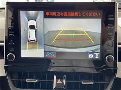 【パノラミックビューモニター】クルマを真上から見下ろした視点で駐車をサポートします！クルマの斜め後ろや真横など、いち早く障害物に気が付くことができます。 7