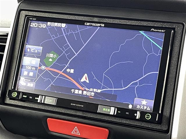 N-BOXカスタム G・Aパッケージ ホンダセンシング 社外ナビ フルセグTV/BT/SD/CD/DVD/FM/AM バックカメラ ドライブレコーダー ETC 片側パワースライドドア HIDヘッドライト オートライト ウィンカーミラー(3枚目)