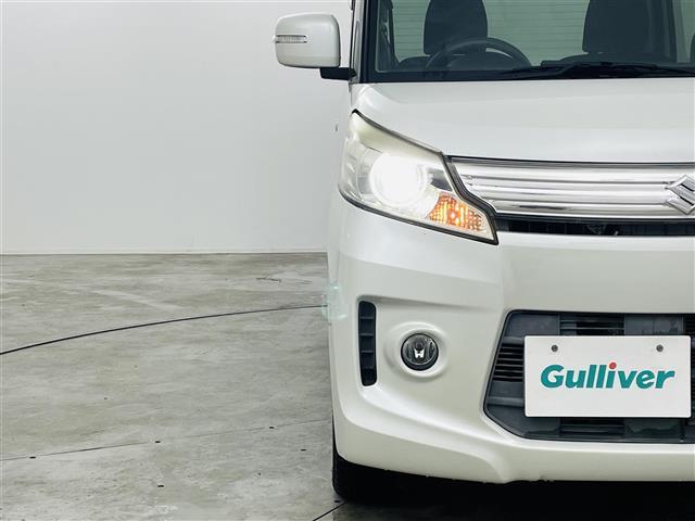 スペーシアカスタム GS 社外SDナビ ワンセグTV/Bluetooth/SD/AUX 両側スライドドア ステアリングリモコン ドアバイザー 電動格納ミラー オートエアコン バックカメラ プッシュスタート スマートキー(11枚目)