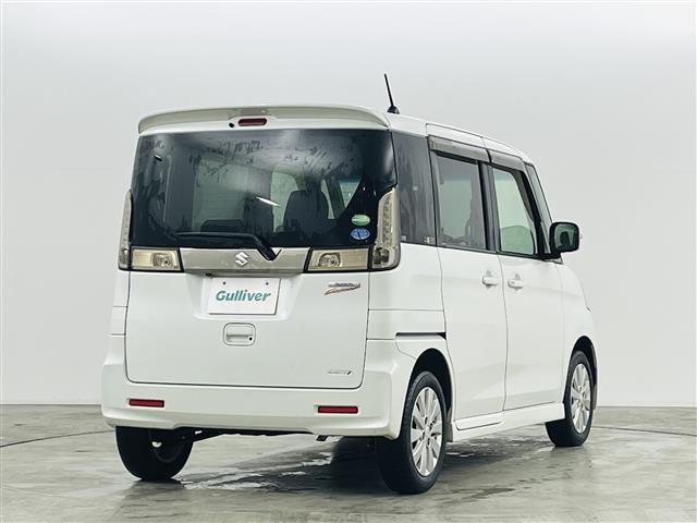 スペーシアカスタム GS 社外SDナビ ワンセグTV/Bluetooth/SD/AUX 両側スライドドア ステアリングリモコン ドアバイザー 電動格納ミラー オートエアコン バックカメラ プッシュスタート スマートキー(14枚目)