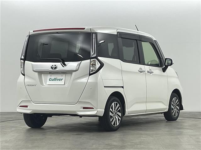 ルーミー カスタムＧ　トヨタセーフティセンス　純正７インチメモリーナビ　フルセグＴＶ／ＢＴ／ＵＳＢ／ＣＤ／ＤＶＤ／ｉＰｏｄ／ＡＭ／ＦＭ　全方位カメラ　ＡＣＣ　ＥＴＣ　シートヒーター　社外センターコンソール　スペアキー（20枚目）