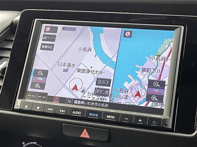 フィット ｅ：ＨＥＶホーム　ホンダセンシング　衝突軽減ブレーキ　誤発進抑制機能　後方誤発進抑制機能　近距離衝突軽減ブレーキ路外路外逸脱抑制機能　クルーズコントロール　純正ナビ　Ｂｌｕｅｔｏｏｔｈ　ＴＶ　前後ドライブレコーダー（5枚目）